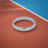 Classic Silver Men’s round Band