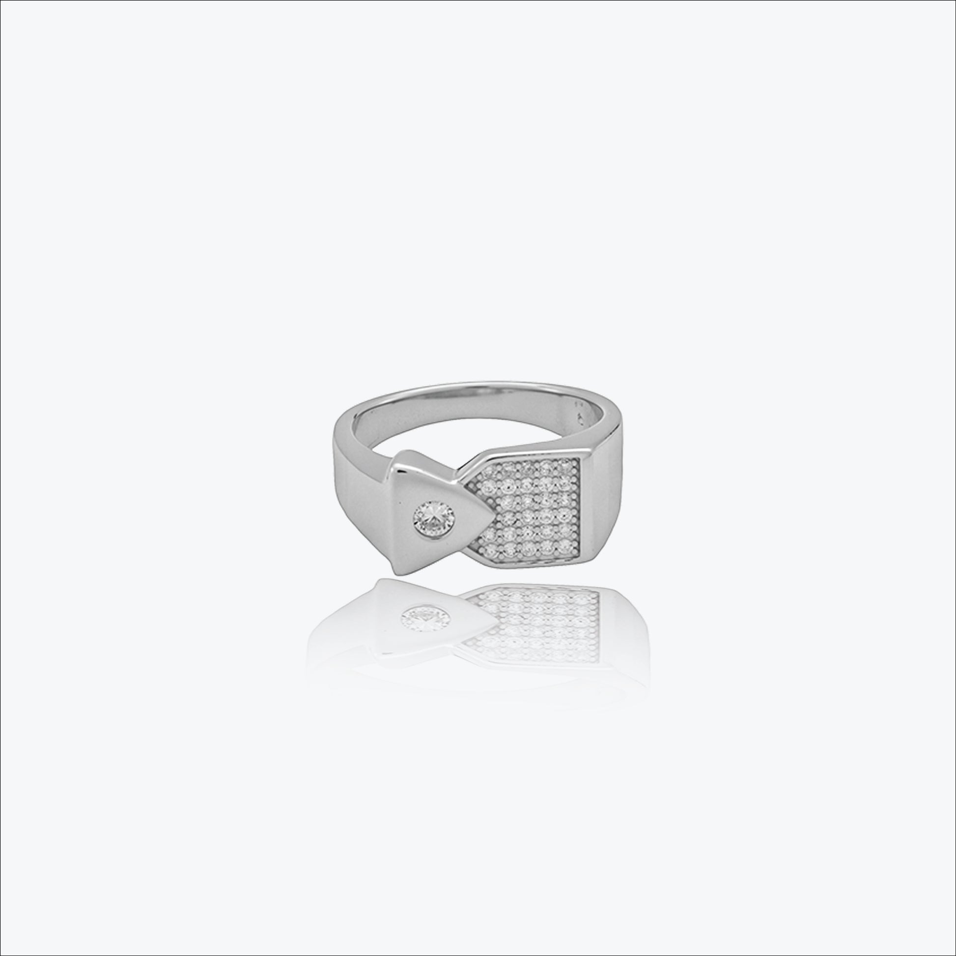 Imperial Crest Men’s Ring - Sterling silver
