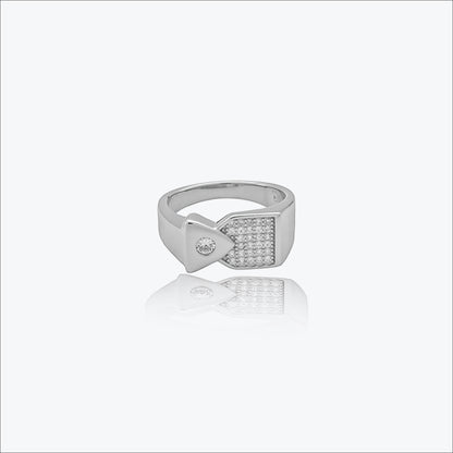 Imperial Crest Men’s Ring - Sterling silver
