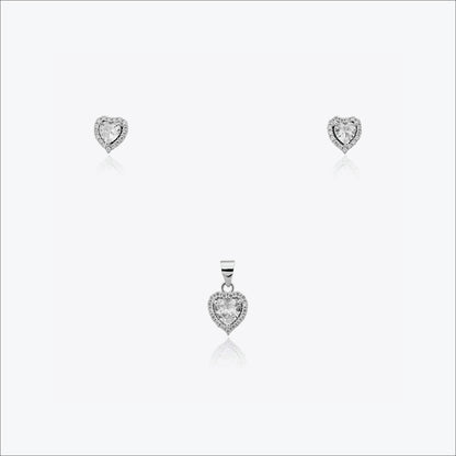  Flora Gleam Pendant – Sterling Silver with Soft Shine