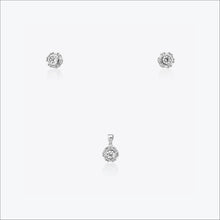 Lucent Core Pendant – Sterling Silver with Subtle Glow