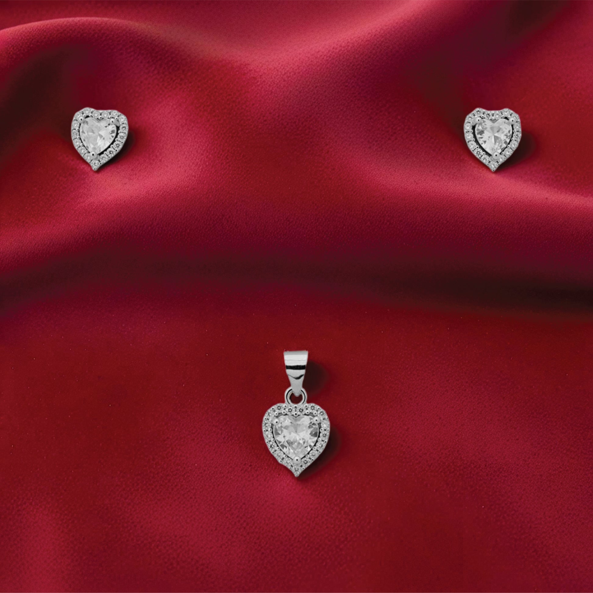  Flora Gleam Pendant – Sterling Silver with Soft Shine