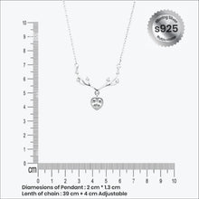 Velin Antler Pendant – Sterling Silver 
