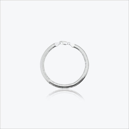 Serpenza Bracelet – Sterling Silver in Sleek Flow
