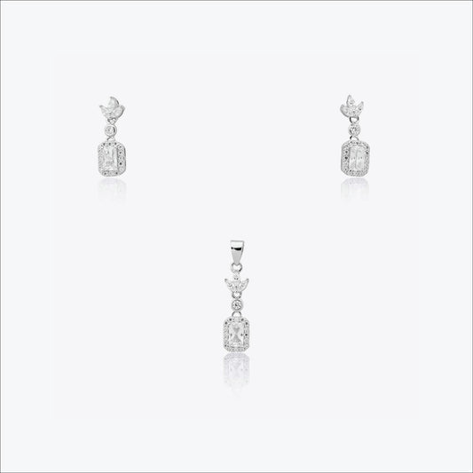 Luma Drop Set – Sterling Silver in Timeless Grace