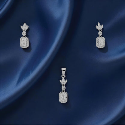Luma Drop Set – Sterling Silver in Timeless Grace