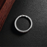 Silver Radiance Flow Chain Men`s Bracelet