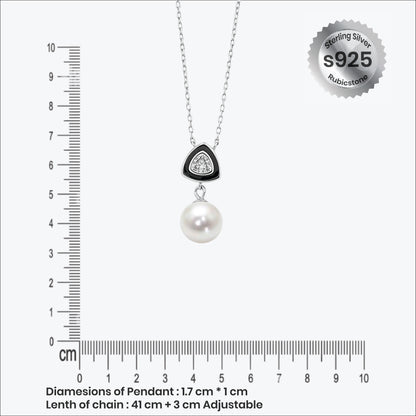 Sterling silver Trielle Pendant
