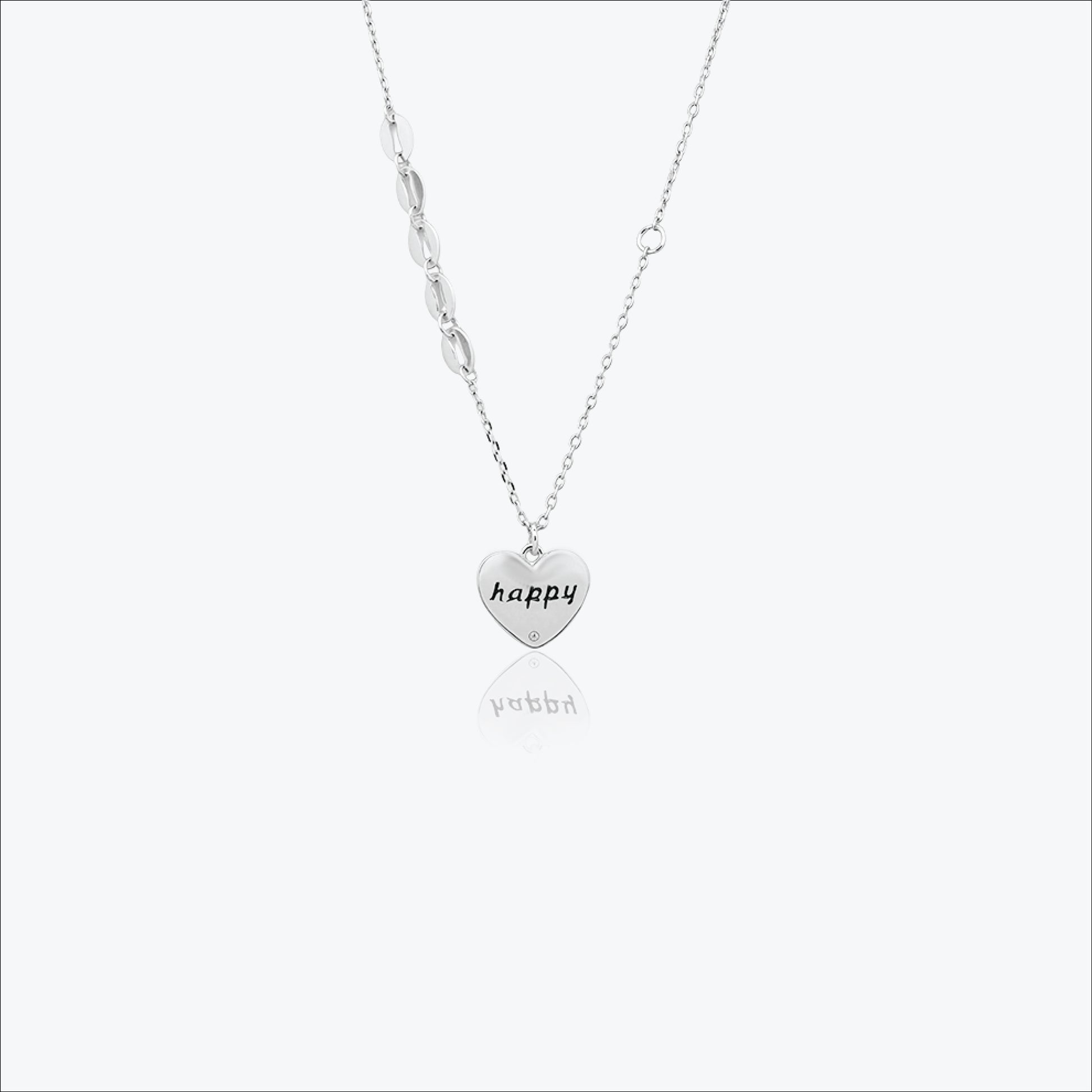 Bluvelle Pendant – Sterling Silver in Playful Devotion