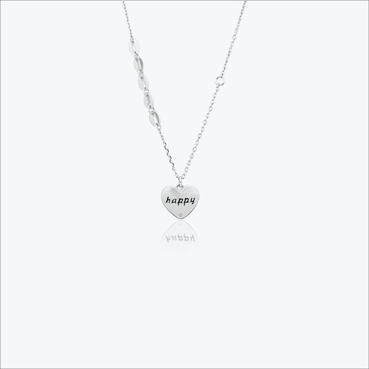 Bluvelle Pendant – Sterling Silver in Playful Devotion