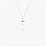 Wings of Love Pendant in silver