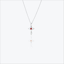 Alavelle Pendant – Sterling Silver in Winged Devotion
