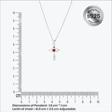 Alavelle Pendant – Sterling Silver in Winged Devotion