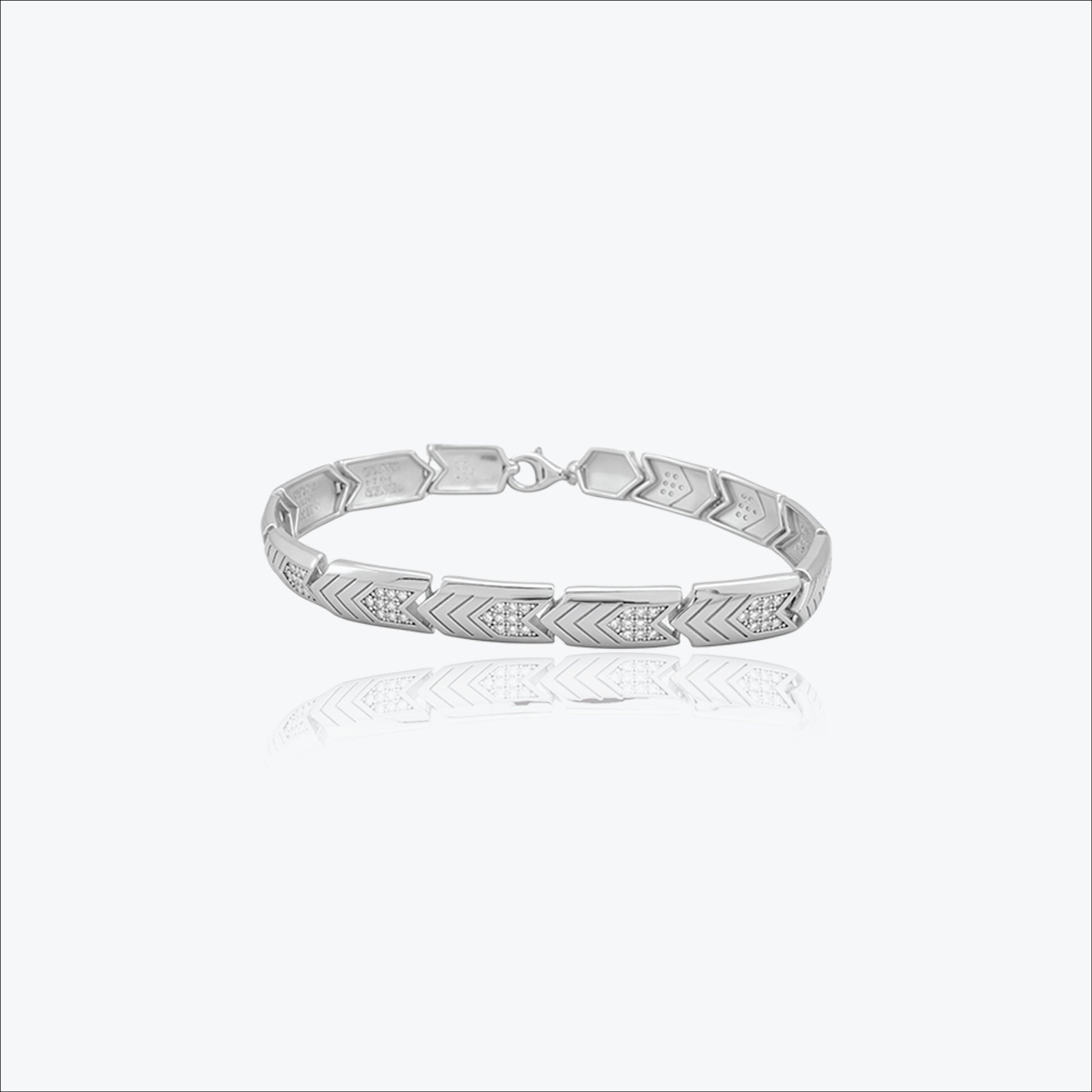 Boldline Bracelet – Sterling Silver