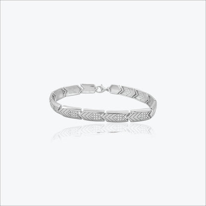 Boldline Bracelet – Sterling Silver