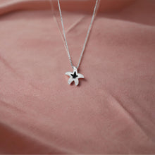 Star Pendant – Sterling Silver in Tidal Elegance