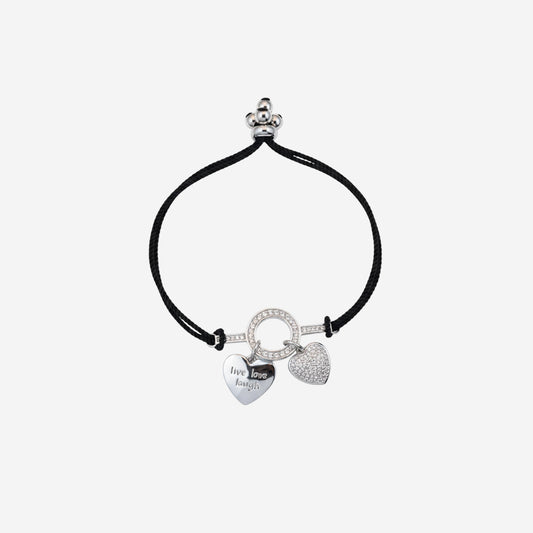 Silver Women`s Amoria Anklet