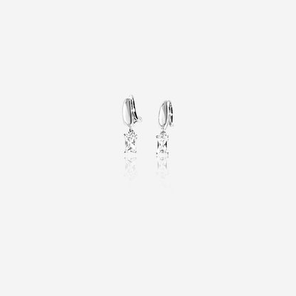 Arcgleam Beam Earring– Sterling Silver