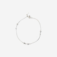 Silver Septora women`s Anklet