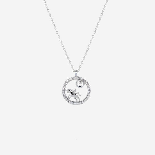 Silver Sagittara Women`s Pendant