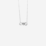 Designed infinity symbol Women`s Pendant