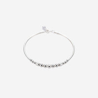 Silver Celestra Women`s Anklet