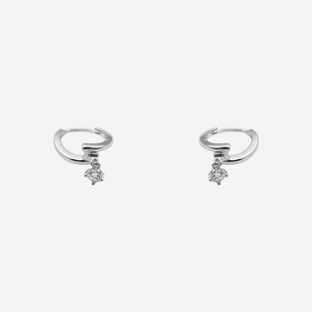 Silver Radiance Drop Women`s earring
