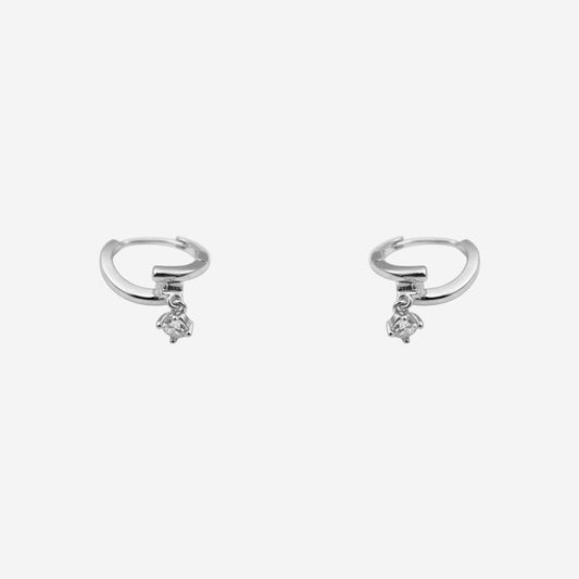 Silver Radiance Drop Women`s earring