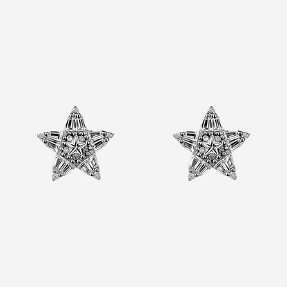 Silver Celestia Spark earrings
