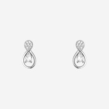 Silverdew Cluster women`s earring