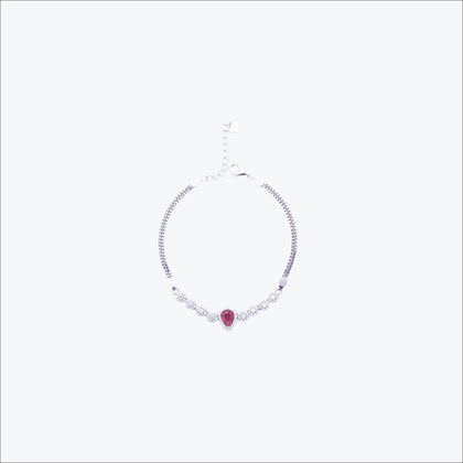 Sterling silver Heartline Bracelet