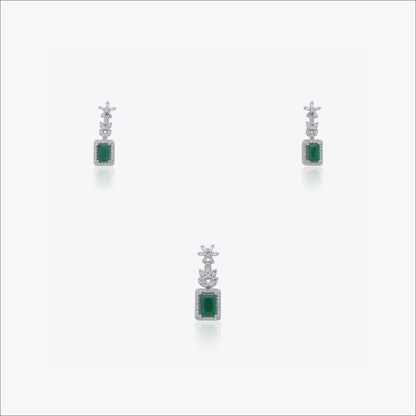Greenlight Pendant – Sterling Silver Glow 