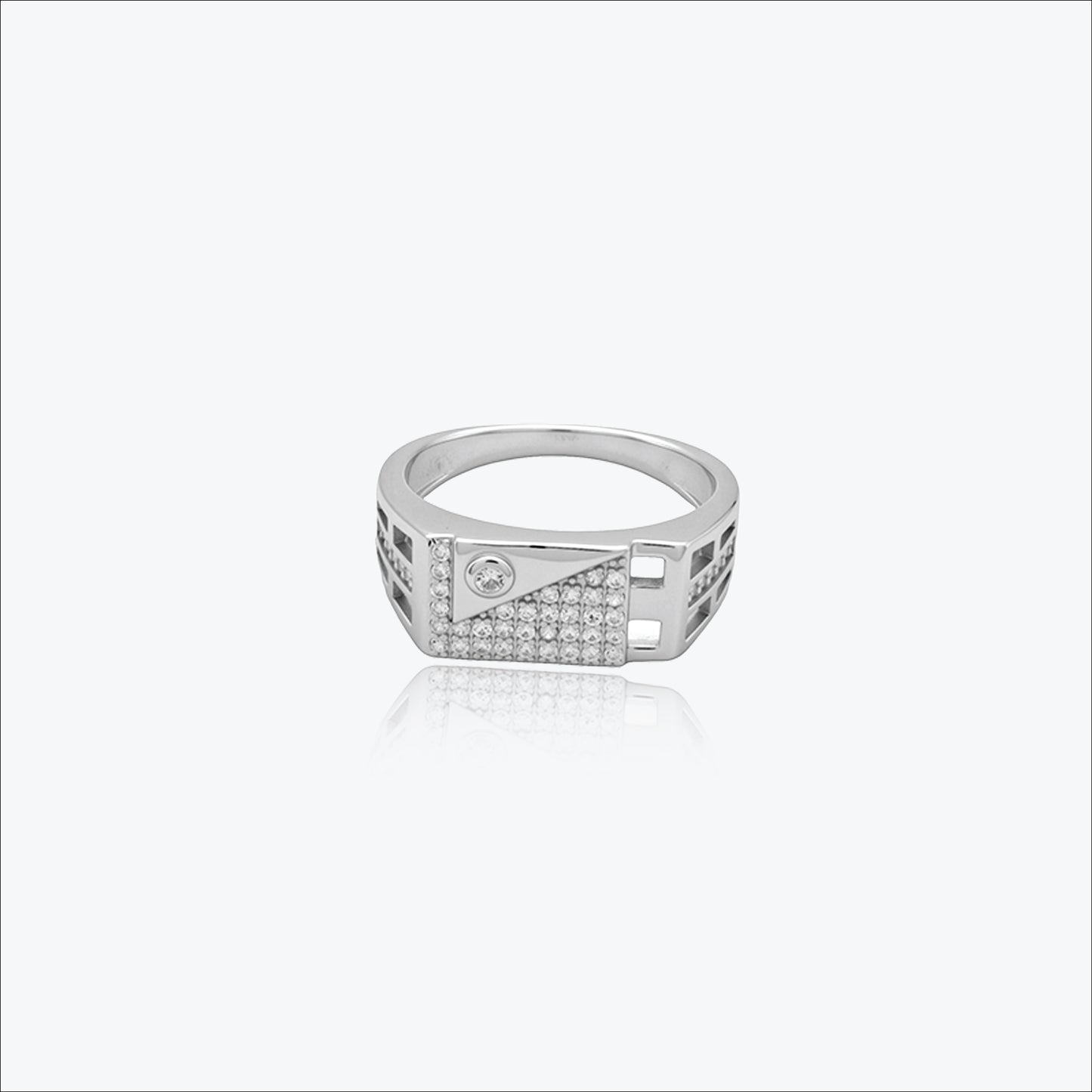 vero luxe ring - sterling silver