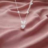 Pearl Orbit Women`s pendant in silver