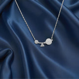 Radiant Axis Women`s pendant in silver