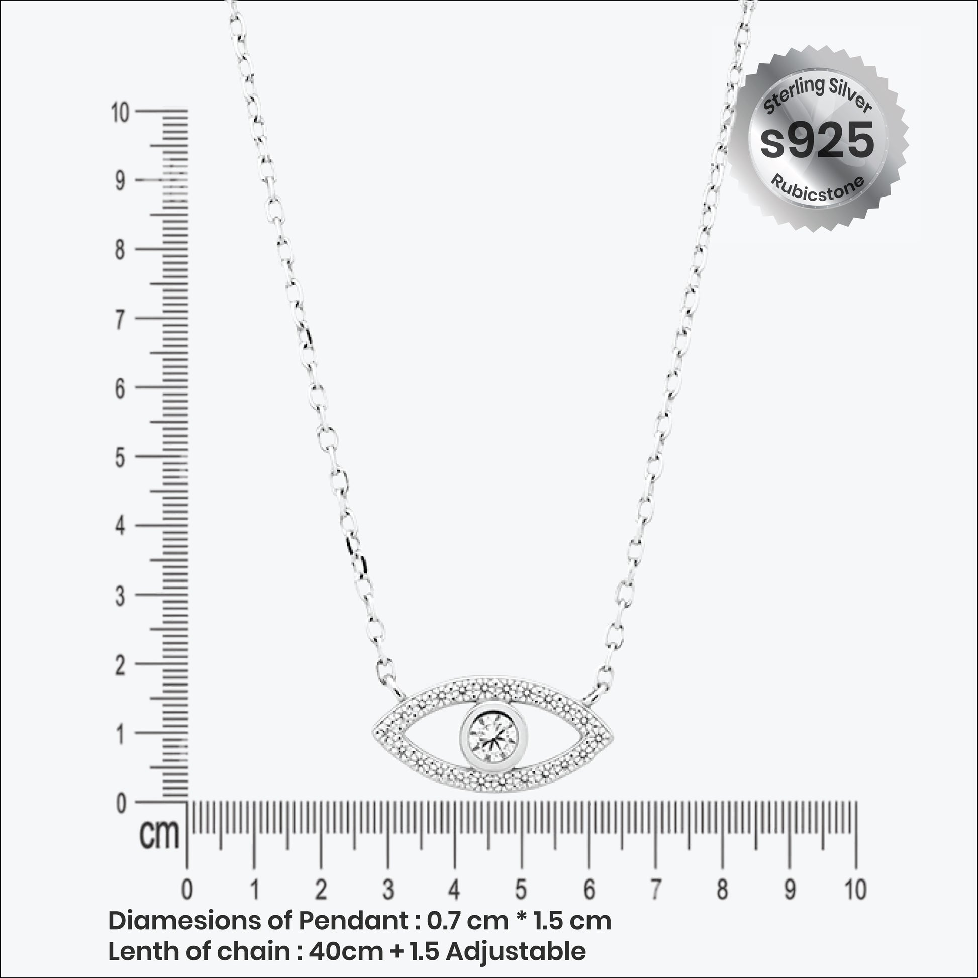 Oculis Set – Sterling Silver in Graceful Gaze