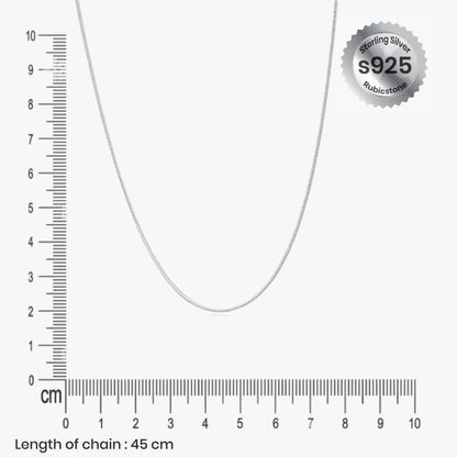 Fluessa Chain – Sterling Silver in Polished Flow