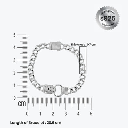 Feralis Bracelet – Sterling Silver