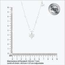 Sterling silver Credenza Pendant