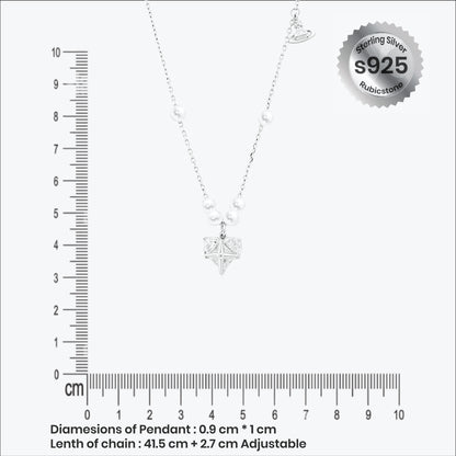 Sterling silver Credenza Pendant