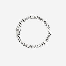 Silver Curbara Men`s Bracelet