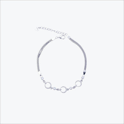 Gleam Beads Bracelet – Sterling Silver