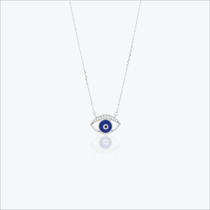 Luma Eye Pendant – Sterling Silver