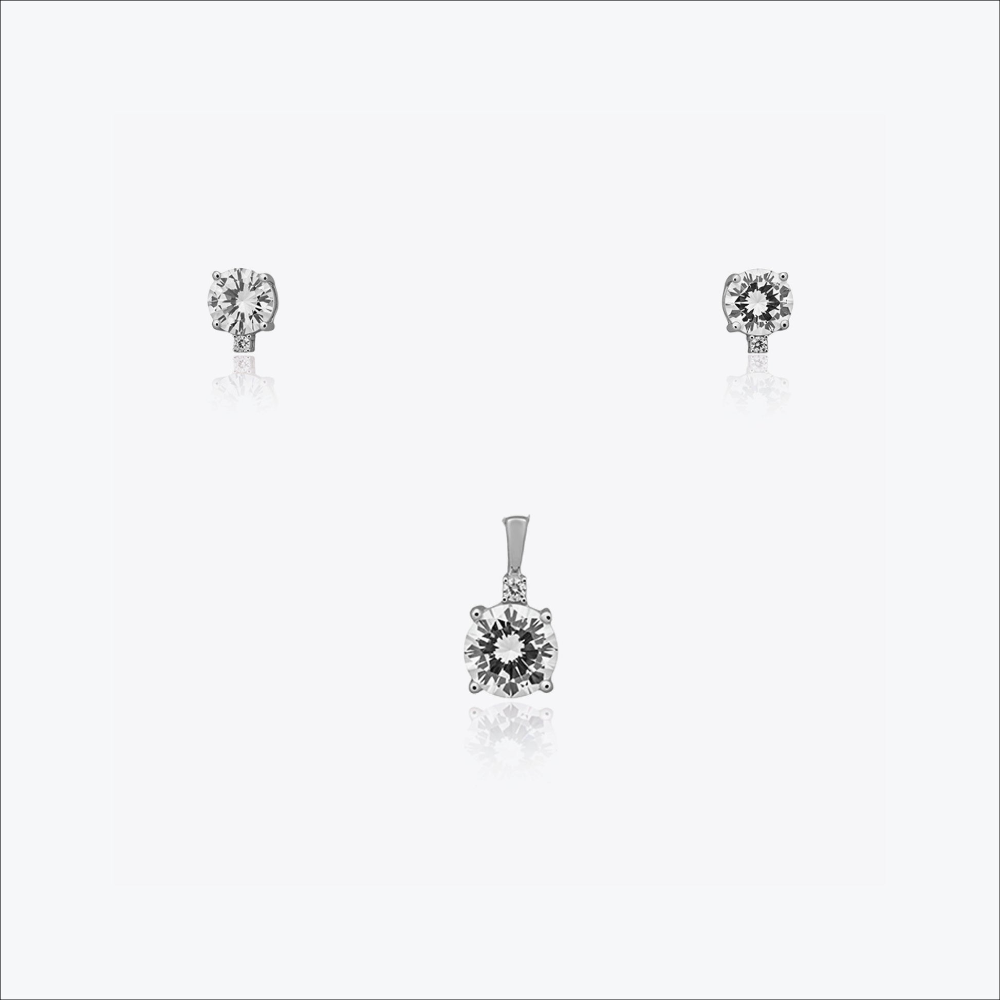 Prisma Pendant – Sterling Silver with Pure Elegance