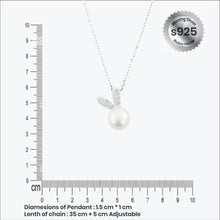  Lapinelle Pendant – Sterling Silver in Whimsical Grace