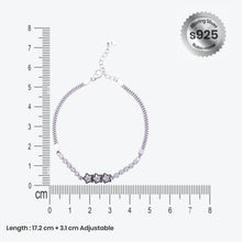 Eira Infinity Bracelet – Sterling Silver 