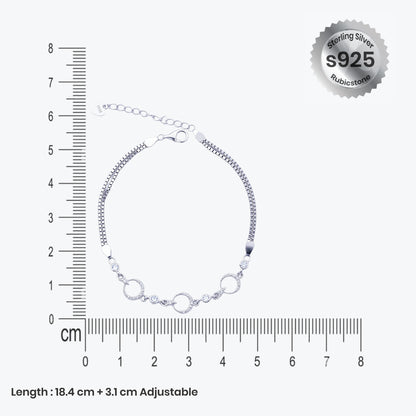 Gleam Beads Bracelet – Sterling Silver