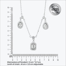 Trivella Set – Sterling Silver in Sculpted Sparkle