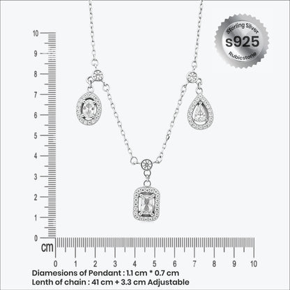 Trivella Set – Sterling Silver in Sculpted Sparkle