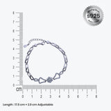 Florana Bloom Bracelet in Silver